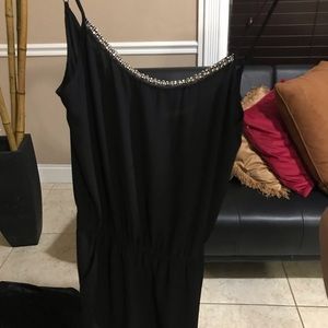 Short Romper with Rhinestones - New with Tag